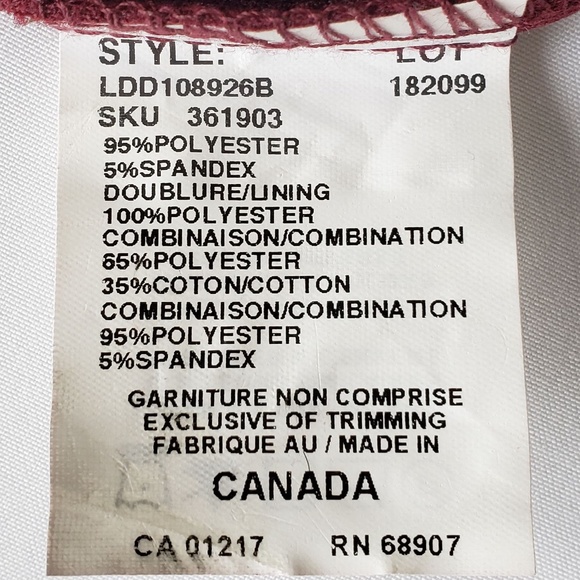 Le Chateau Front Slit Bodycon Maxi - Wine … - Picture 9 of 9